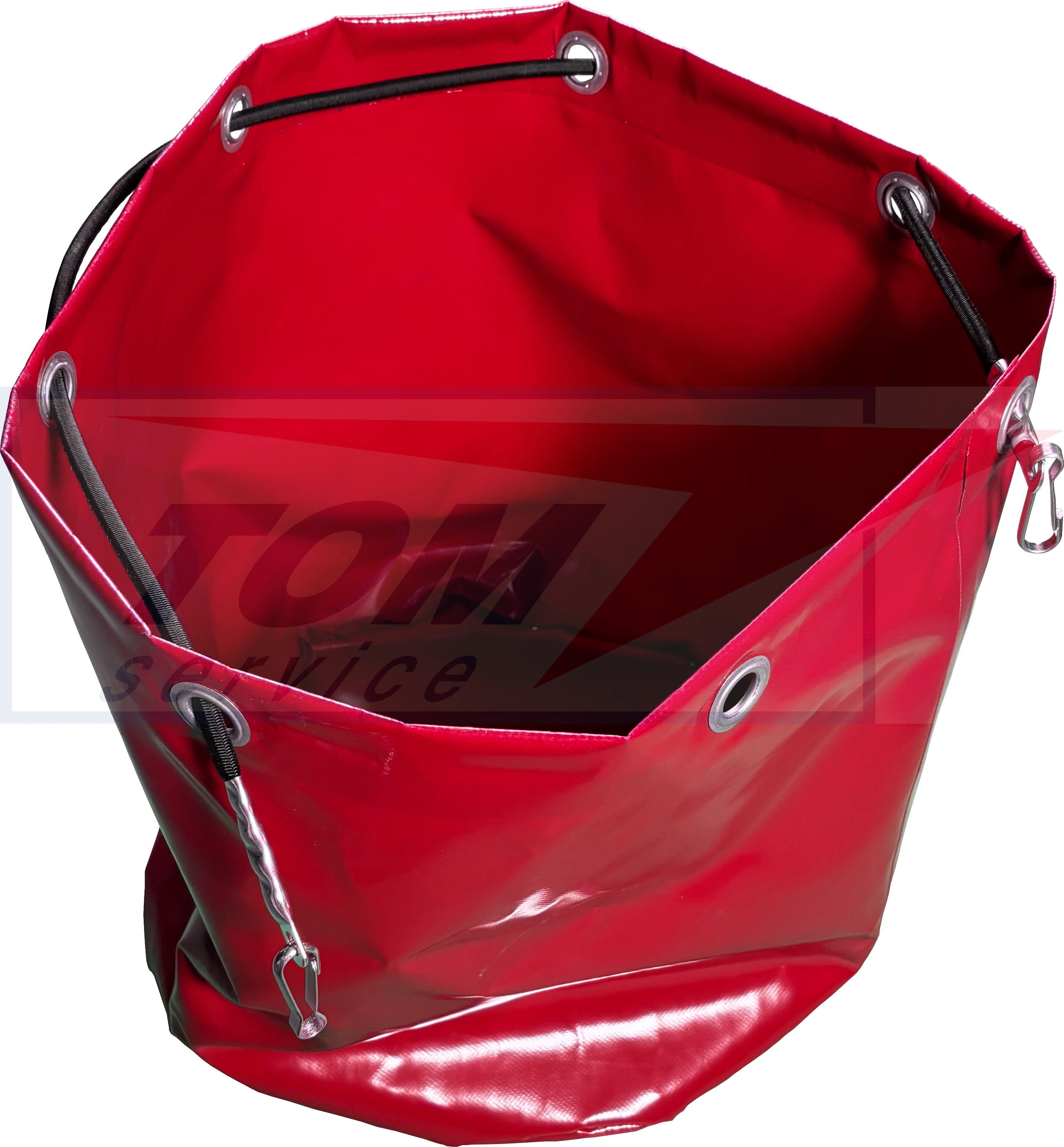 Vak ochranný závěsu velký červený